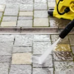 czyszczenie kostki brukowej