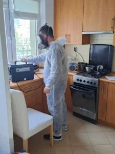 Ozonowanie mieszkań domow w Warszawie – realizacja 7